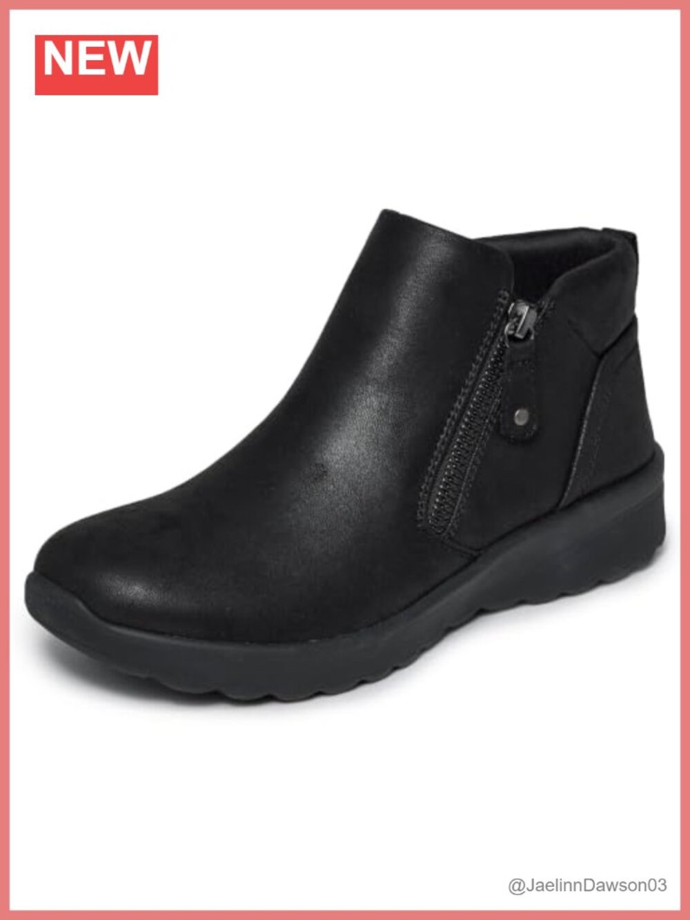 Faux Leather Chelsea Ankle Booties Air Cooled Memory Foam
